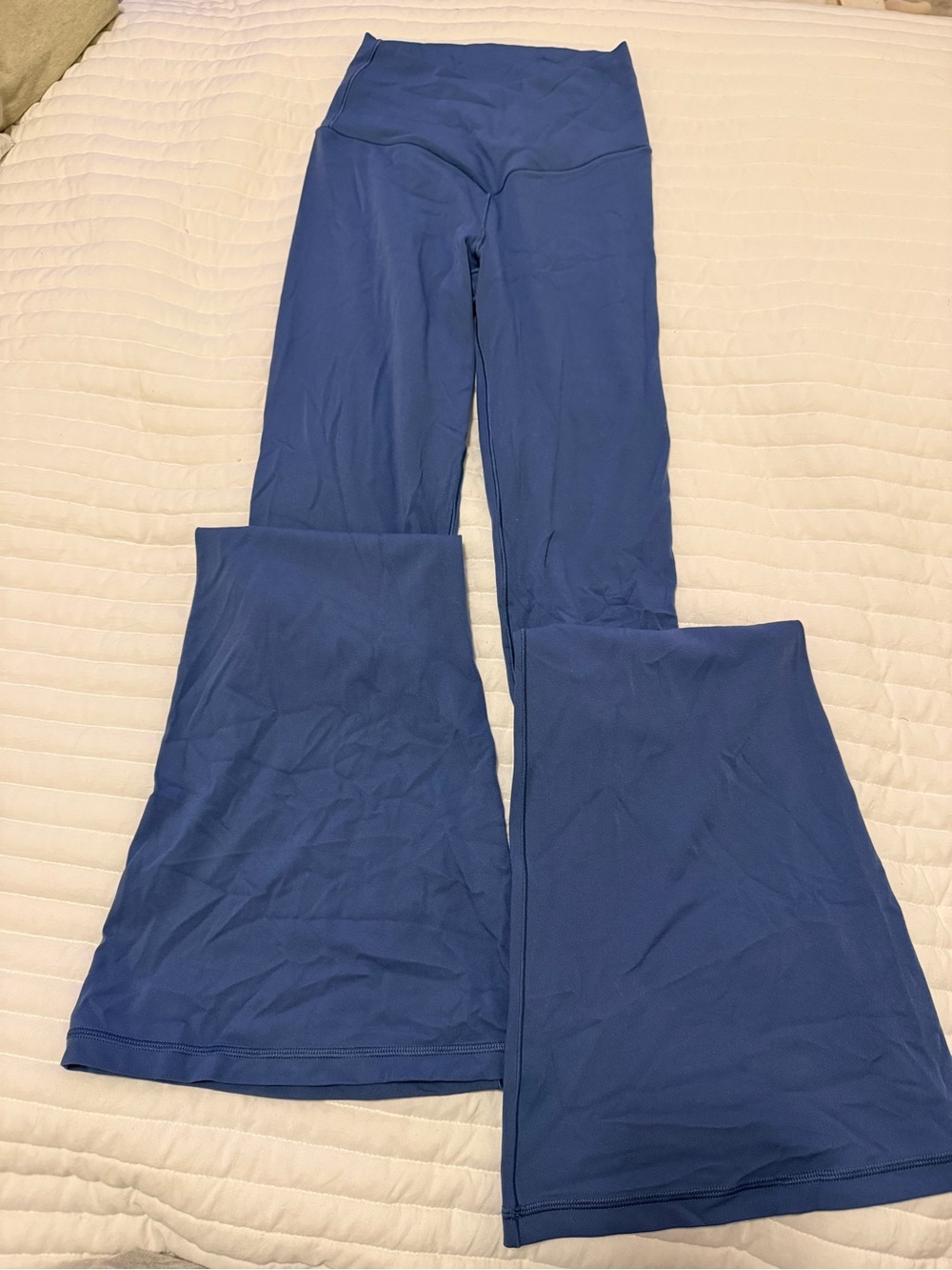 Offline Aerie High-Rise Blue Flare Yoga Pants
